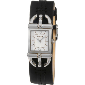 Bracelet de montre Fossil ES2636 Cuir Noir 7mm